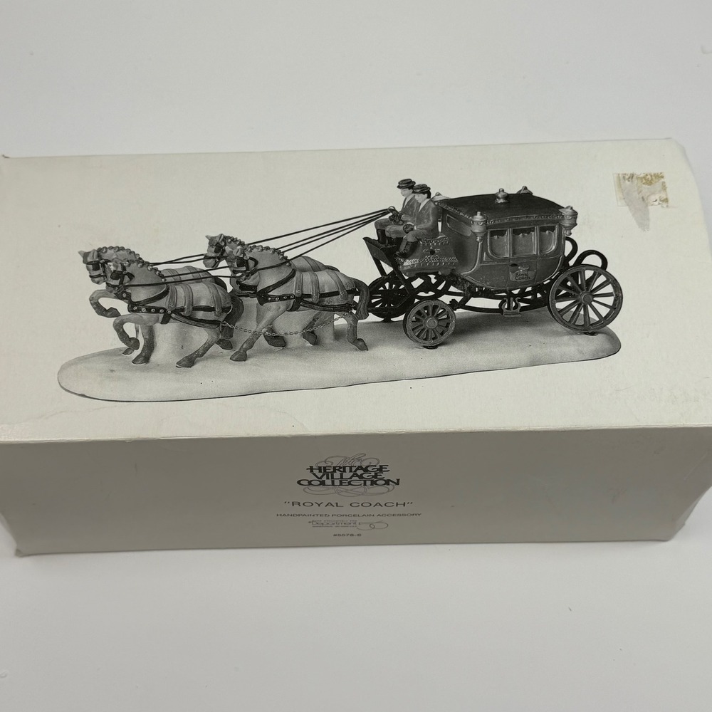Department 56 The Heritage Village Collection Royal Coach Christmas